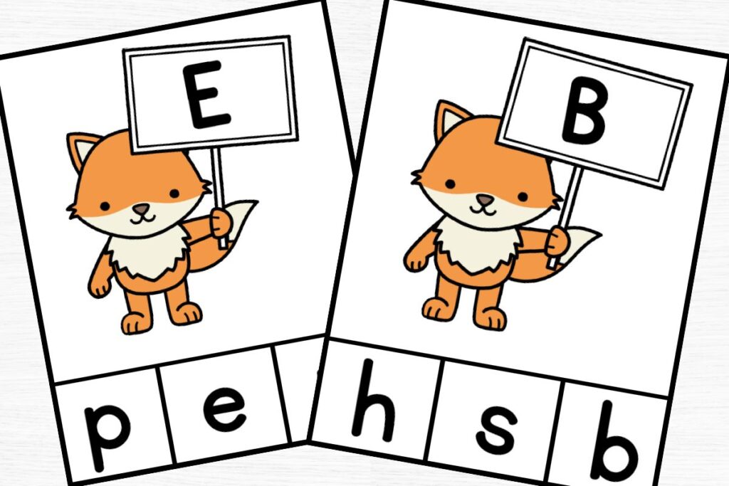 Letter clip cars B and E with 3 answer choices. 