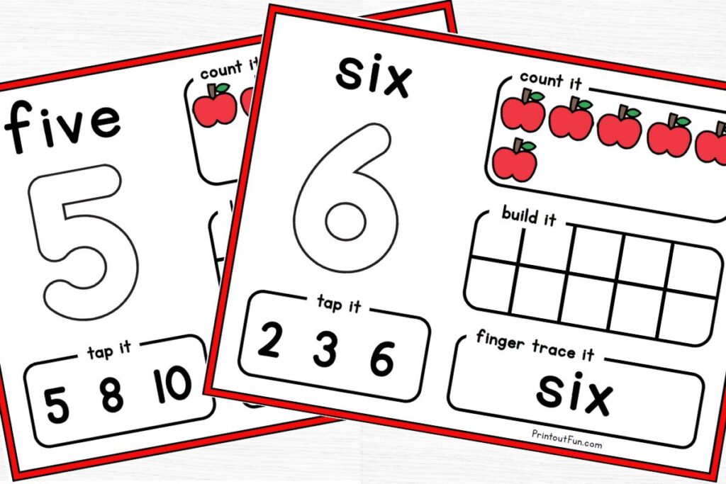 mats for 5 and 6.